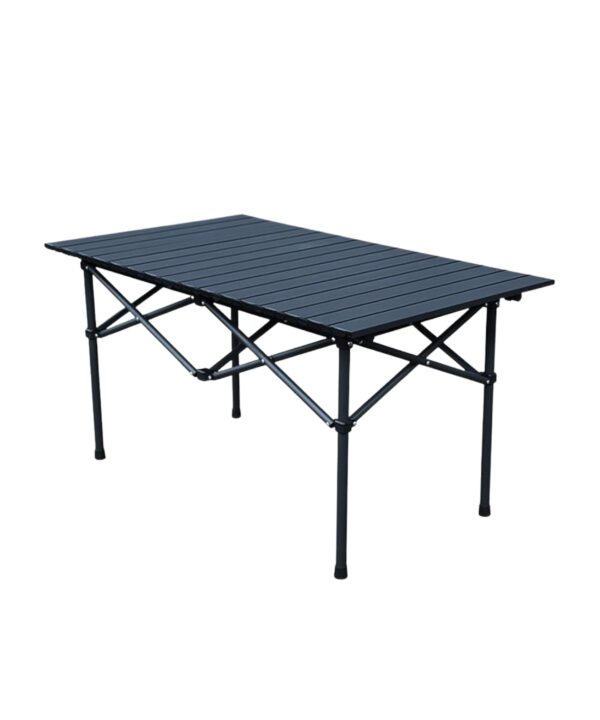 Outdoor Camping Lightweight Folding Table with Aluminum Table Top